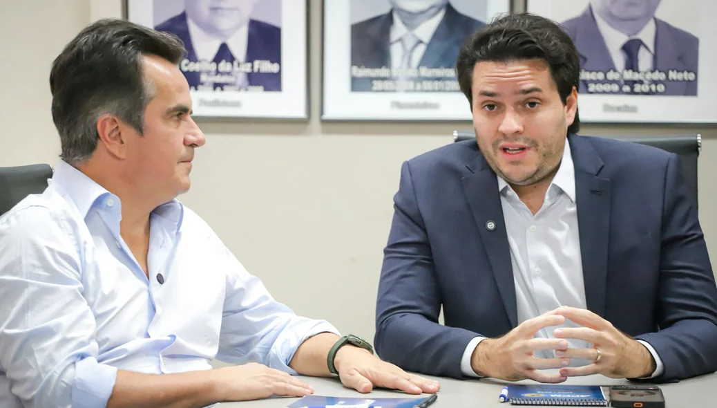 Ciro Nogueira e Pompílio Evaristo se reuniram