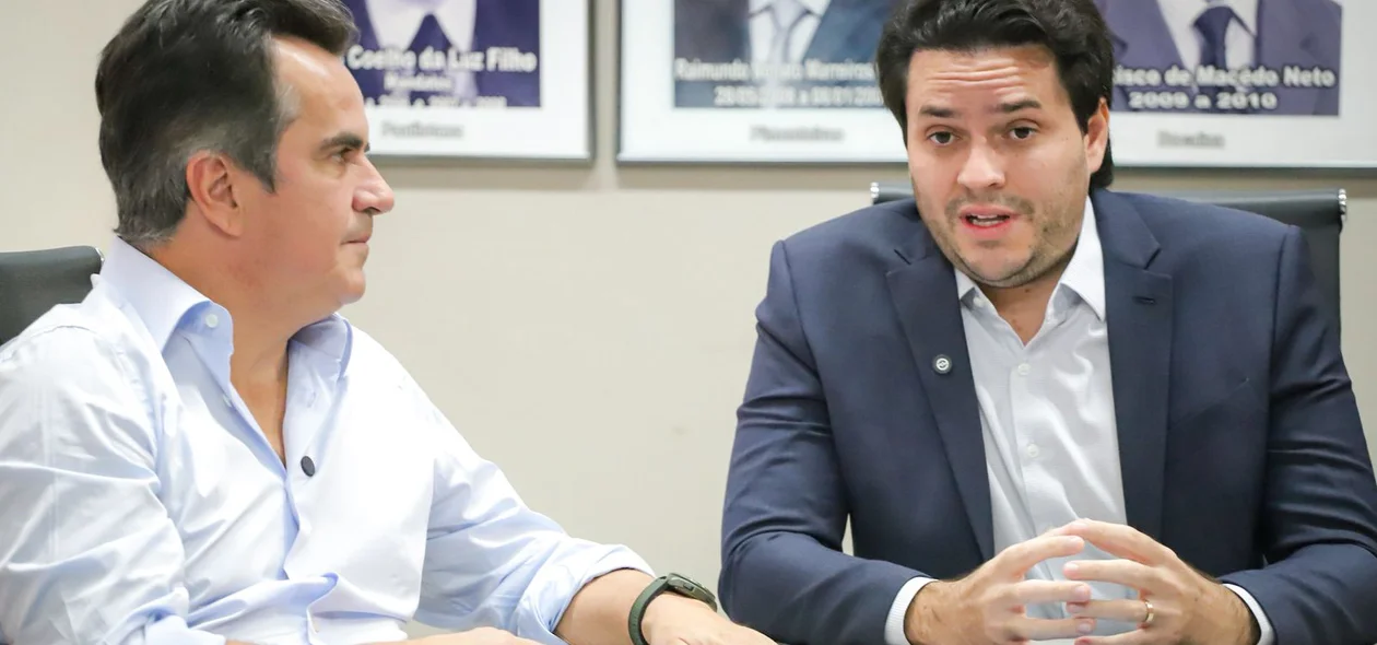 Ciro Nogueira e Pompílio Evaristo se reuniram