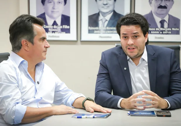 Ciro Nogueira e Pompílio Evaristo se reuniram