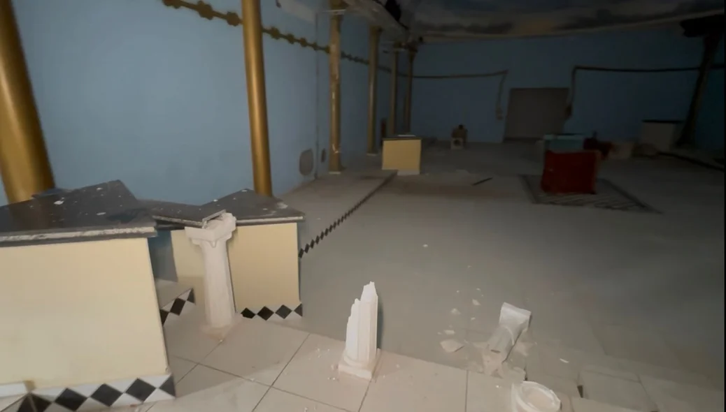 Complexo Maçônico abandonado aterroriza moradores bairro Uruguai