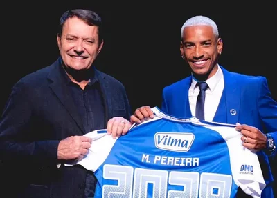 Cruzeiro anuncia renovação de contrato de Matheus Pereira