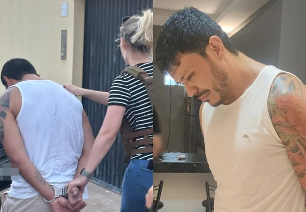 Danny Schroedinger de Carvalho Oliveira, suspeito de agredir a companheira
