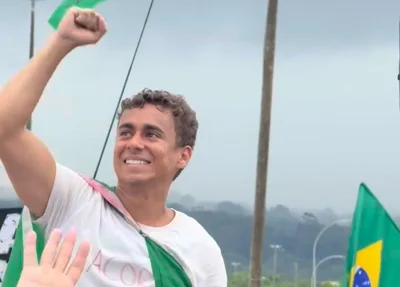 Deputado Nikolas Ferreira em manifestação