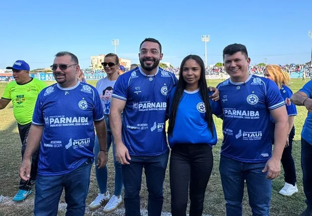 Deputado Rubens Vieira prestigia estreia do Campeonato Piauiense em Parnaíba