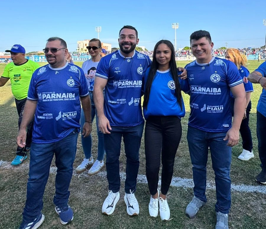 Deputado Rubens Vieira prestigia estreia do Campeonato Piauiense em Parnaíba