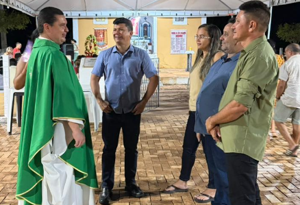Deputado Rubens Vieira prestigia Festejos de São Sebastião em São João da Fronteira