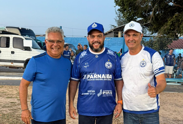 Deputado Ziza Carvalho prestigia estreia do Parnaíba na abertura do Campeonato Piauiense