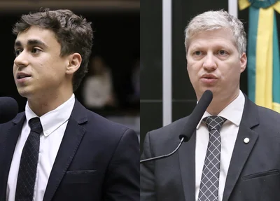 Deputados Nikolas Ferreira e Marcel van Hattem