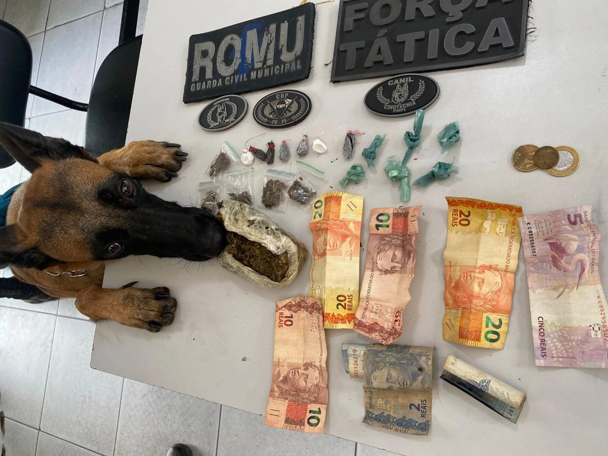 Dois homens são presos por tráfico de drogas na zona sul de Teresina