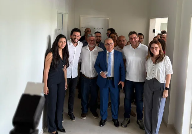 Dr. Marcus Kalume acompanhiu o governador em exercício, Aderson Nogueira