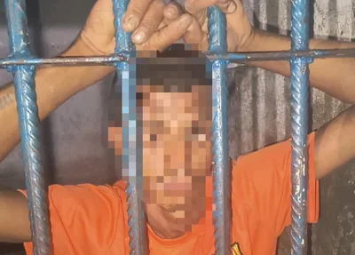 E.A.P.F. foi preso em flagrante na madrugada deste sábado (17)