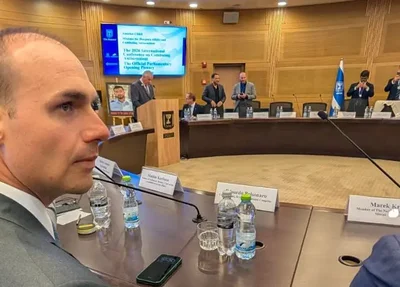 Eduardo Bolsonaro no evento