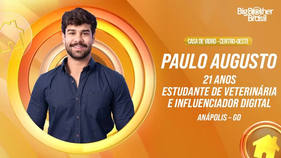 Estudante de Medicina Veterinária Paulo Augusto