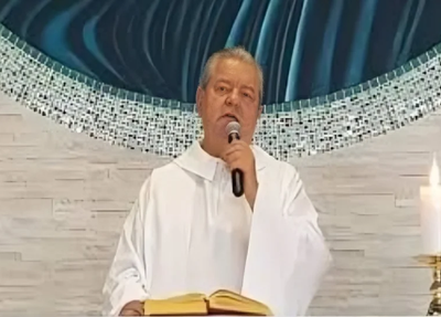 Ex-padre Bernardino Batista dos Santos de 78 anos