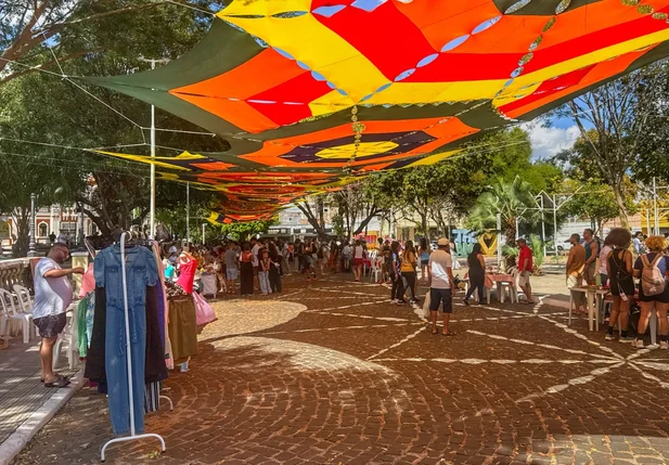 Feira na Praça