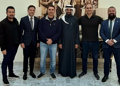 Flávio Bolsonaro em Bahrein