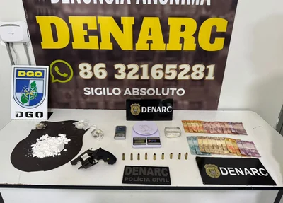 Forças de segurança deflagram operação e apreendem drogas e armas
