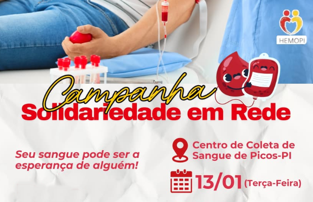 Francinópolis promove campanha de doação de sangue “Solidariedade em Rede”