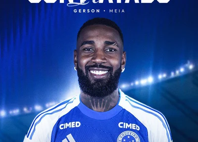 Gerson anunciado oficialmente pelo Cruzeiro.