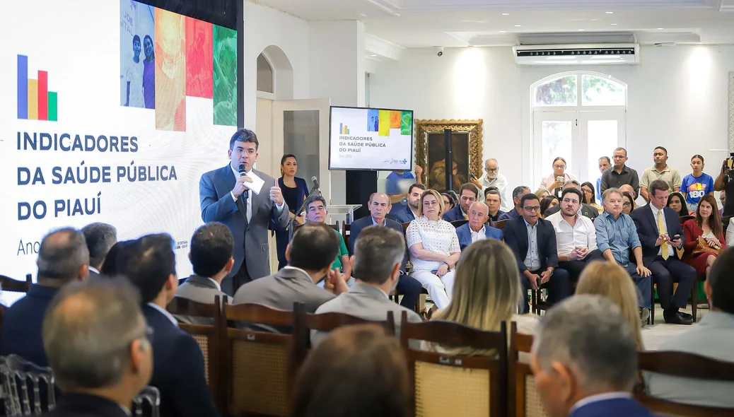 Governador apresentou dados da saúde