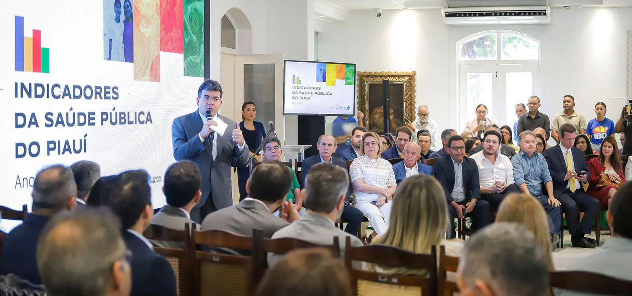 Governador apresentou dados da saúde