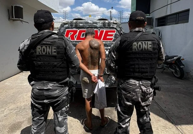 Homem é preso por tráfico de drogas em Teresina