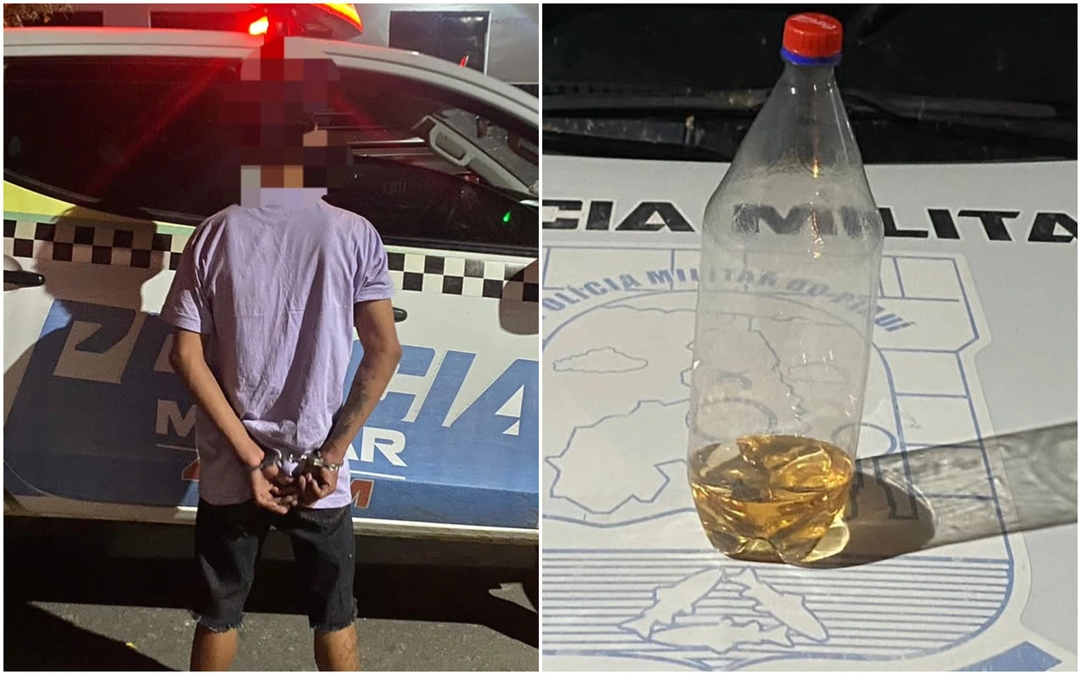 Homem foi preso em flagrante ao tentar incendiar casa de mulher