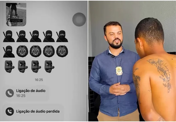 Homem foi preso por ameaçar o delegado Ayslan Magalhães nas redes sociais