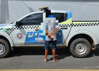 Homem foi preso por passar mão na cabeça de mulher