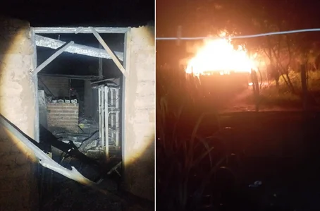 Homem incendeia casa com companheira dentro após discussão por R$ 100 em Jardim do Mulato