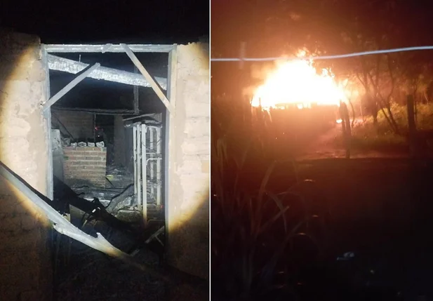 Homem incendeia casa com companheira dentro após discussão por R$ 100 em Jardim do Mulato