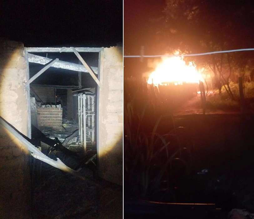 Homem incendeia casa com companheira dentro após discussão por R$ 100 em Jardim do Mulato