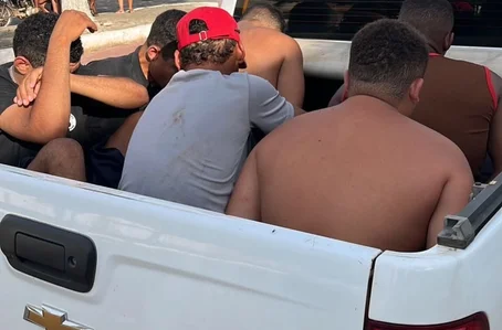 Indivíduos presos em megaoperação em São João do Piauí