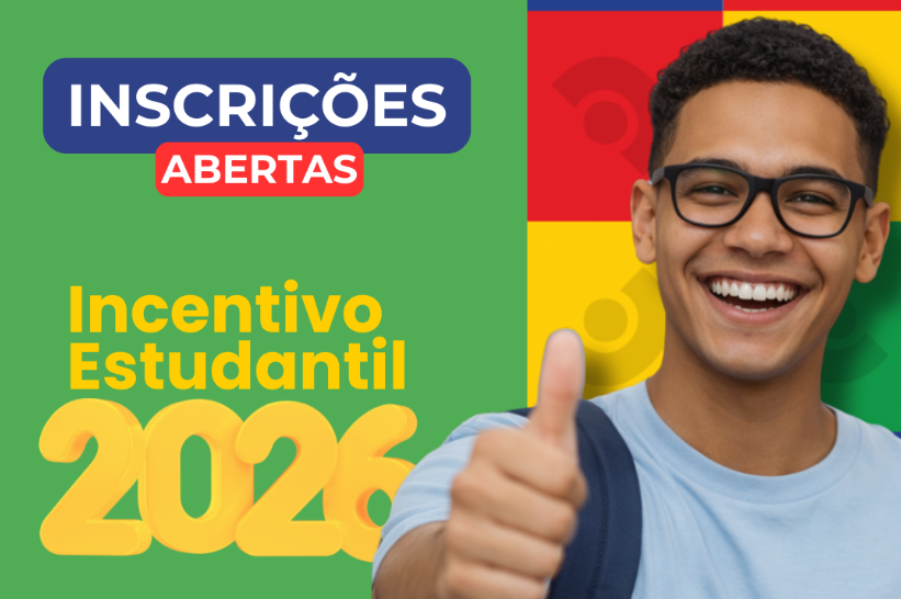 Inscrições abertas para o Incentivo Estudantil 2026 em Uruçuí