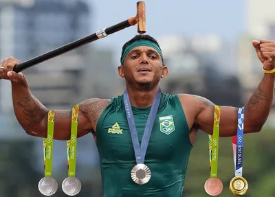 Isaquias Queiroz, atleta de olímpico