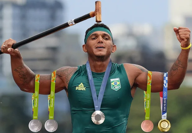 Isaquias Queiroz, atleta de olímpico