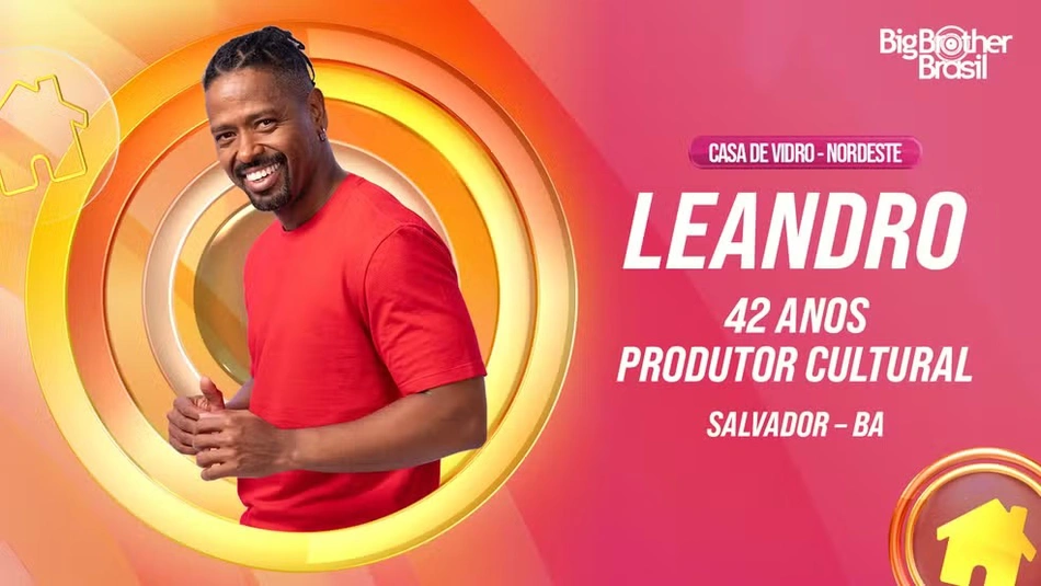 Leandro vive hoje em Itapuã, Bahia