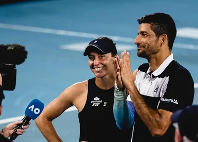 Luisa Stefani avança às semifinais das duplas mistas no Australian Open