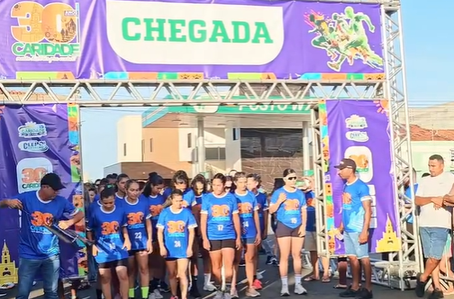 Maratonas marcam programação esportiva dos 30 anos de Caridade do Piauí