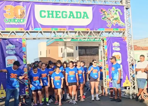 Maratonas marcam programação esportiva dos 30 anos de Caridade do Piauí