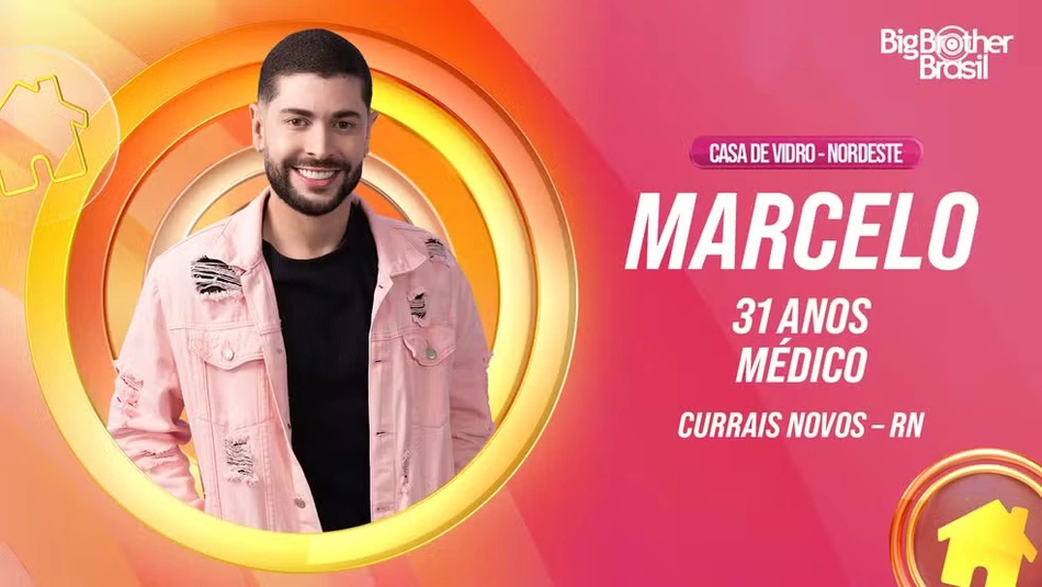 Marcelo é de Currais Novos, no Rio Grande do Norte