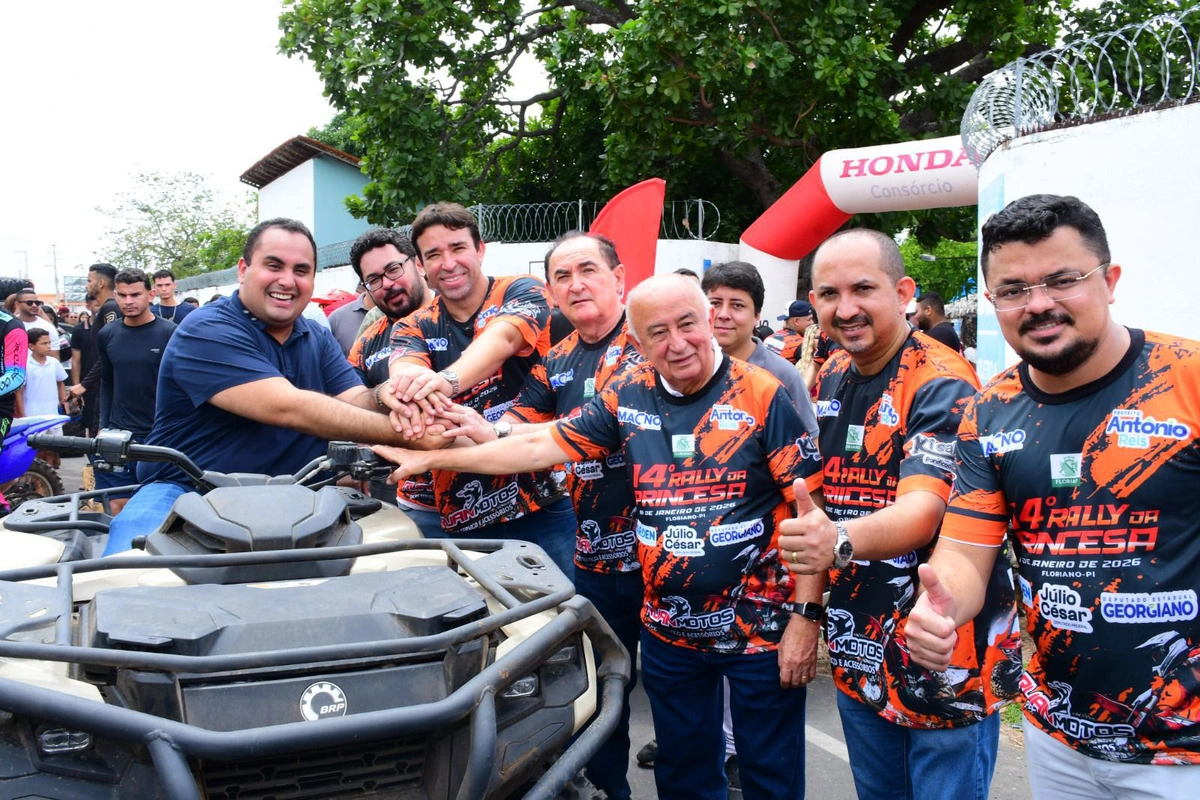 Marden, Georgiano e Júlio César prestigiam Rally em Floriano