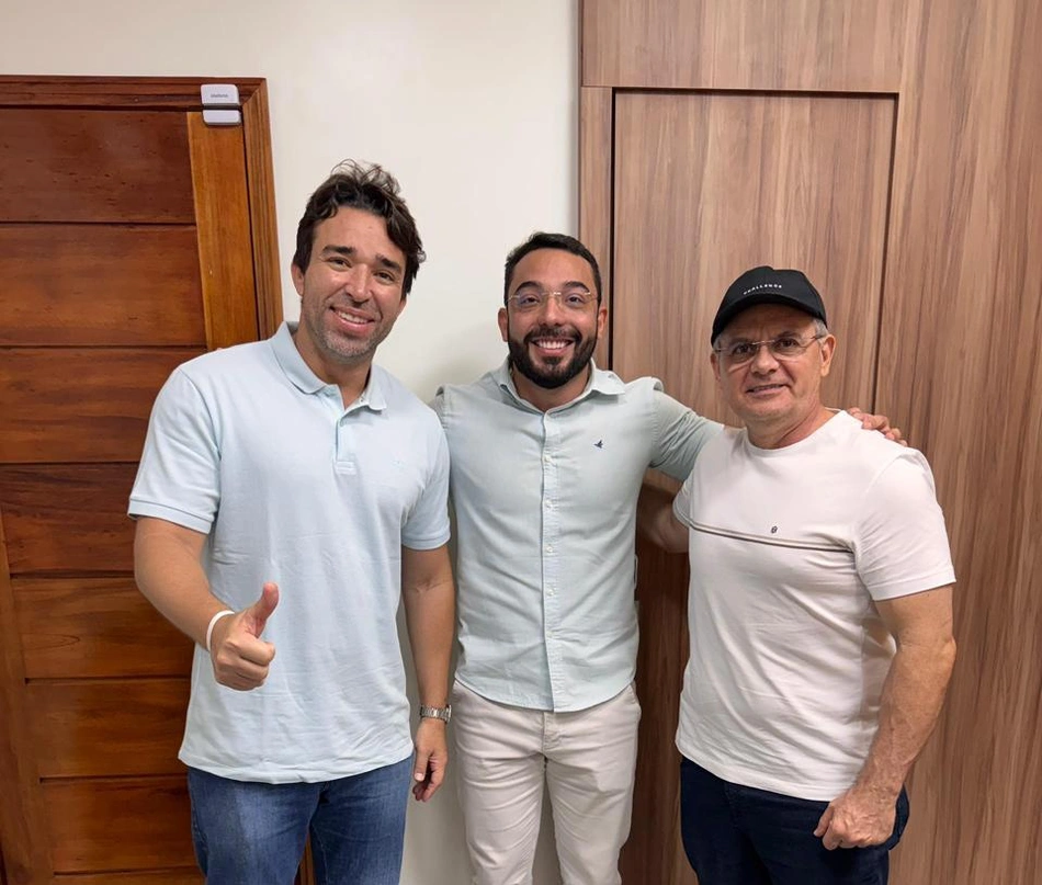 Marden Menezes e prefeito Francisco Emanoel