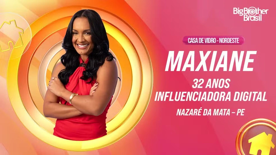 Maxiane é natural de Nazaré da Mata