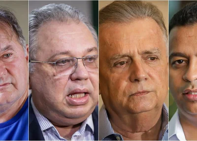 Merlong Solano, Florentino Neto, Flávio Nogueira e Francisco Costa