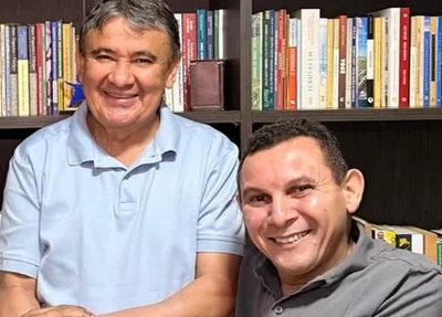 Ministro Wellington Dias e o secretário Mauro Eduardo