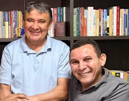 Ministro Wellington Dias e o secretário Mauro Eduardo