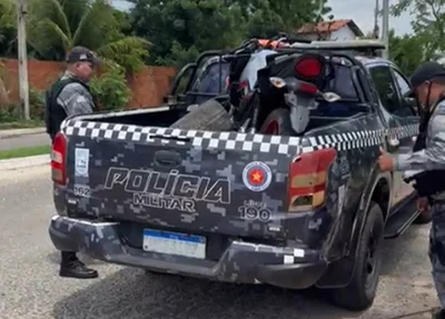 Moto de Itallo Bruno recuperada pela PM