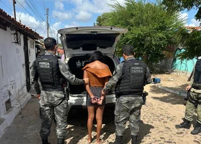 Mulher é presa por tráfico de drogas no Litoral do Piauí