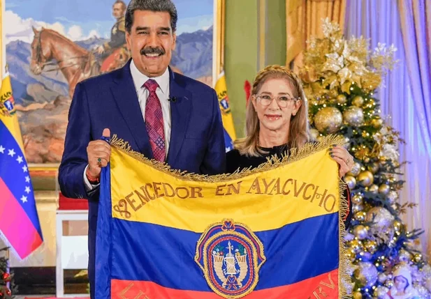 Nicolás Maduro e Cilia Flores
